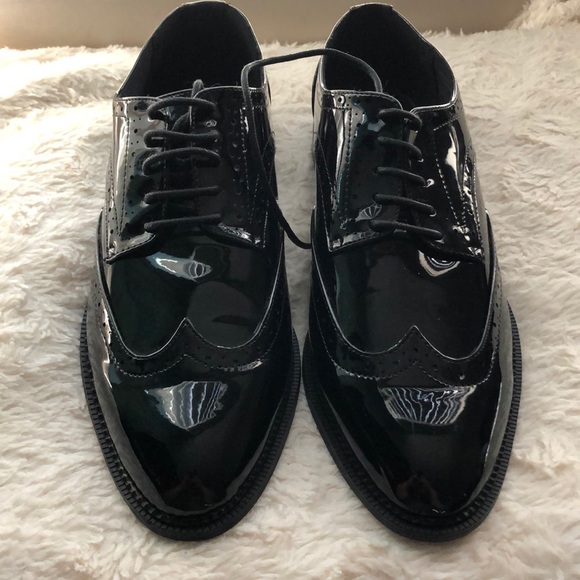 asos wide fit lace up shoes - Picture 1 of 4